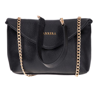 Carrera Lunera — Floater Leather Shoulder Bag, Black - BlackBrook Case