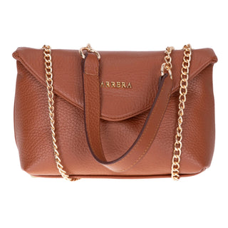 Carrera Lunera — Floater Leather Shoulder Bag, Tan - BlackBrook Case
