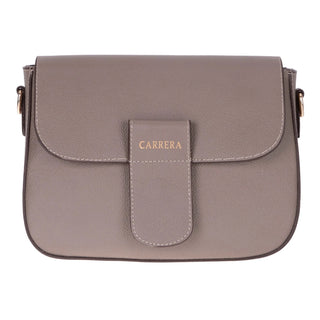 Carrera Seravelle Leather Women's Crossbody Bag, Beige - BlackBrook Case