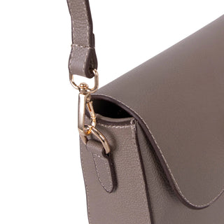 Carrera Seravelle Leather Women's Crossbody Bag, Beige - BlackBrook Case