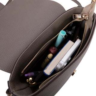 Carrera Seravelle Leather Women's Crossbody Bag, Mink - BlackBrook Case