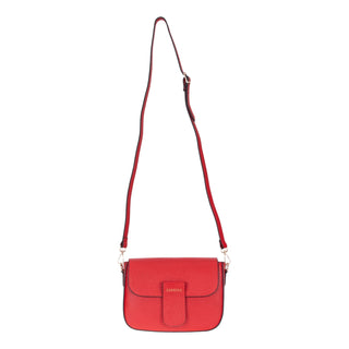 Carrera Seravelle Leather Women's Crossbody Bag, Red - BlackBrook Case