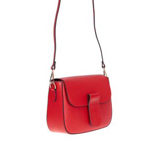 Carrera Seravelle Leather Women's Crossbody Bag, Red - BlackBrook Case