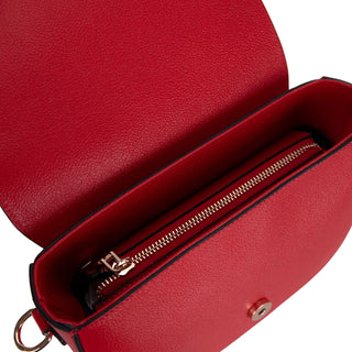 Carrera Seravelle Leather Women's Crossbody Bag, Red - BlackBrook Case