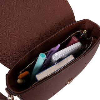 Carrera Seravelle Leather Women's Crossbody Bag, Tan - BlackBrook Case