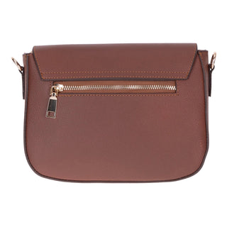 Carrera Seravelle Leather Women's Crossbody Bag, Tan - BlackBrook Case