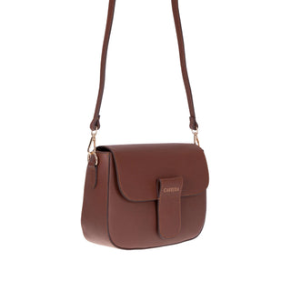 Carrera Seravelle Leather Women's Crossbody Bag, Tan - BlackBrook Case