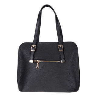 Carrera Velmora Leather Women's Handbag, Black - BlackBrook Case