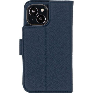 Carson Detachable Leather Wallet Case – iPhone 14 Plus, Monaco Blue - BlackBrook Case
