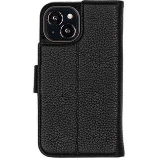 Carson Detachable Leather Wallet Case – iPhone 14 Plus, Pebble Black - BlackBrook Case