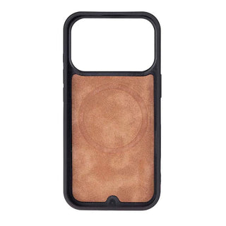 Carter 2-in-1 Full-Grain Leather Wallet Case for iPhone 18 Pro, Purple - BlackBrook Case