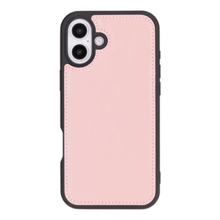Carter Detachable Leather iPhone 16 Plus Wallet Case, Nude Pink - BlackBrook Case