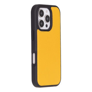 Carter Detachable Leather iPhone 16 Pro Wallet Case, Floater Yellow - BlackBrook Case