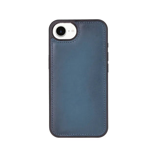 Carter Detachable Leather iPhone 17e Wallet Case, Blue - BlackBrook Case