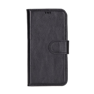 Carter Detachable Leather iPhone 17e Wallet Case, Dark Brown - BlackBrook Case