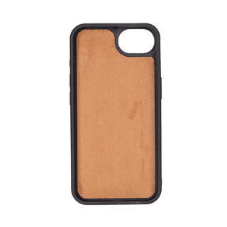Carter Detachable Leather iPhone 17e Wallet Case, Dark Brown - BlackBrook Case