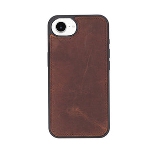 Carter Detachable Leather iPhone 17e Wallet Case, Saddle Brown - BlackBrook Case