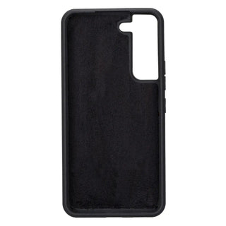 Carter Detachable Leather Wallet Case Galaxy S22 Plus, Rustic Black - UnBranded