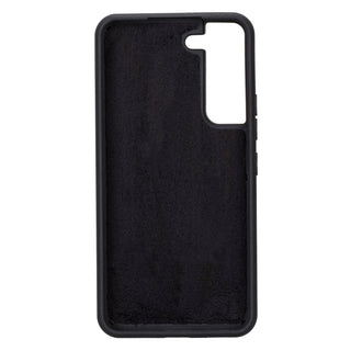 Carter Detachable Leather Wallet Case Galaxy S22, Rustic Black - UnBranded
