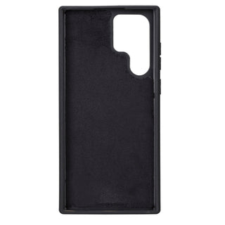 Carter Detachable Leather Wallet Case Galaxy S23 Ultra, Rustic Black - UnBranded
