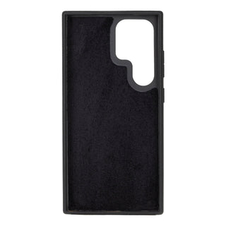 Carter Detachable Leather Wallet Case Galaxy S24 Ultra, Rustic Black - UnBranded