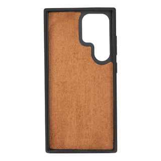 Carter Detachable Leather Wallet Case Galaxy S24 Ultra, Rustic Tan - UnBranded
