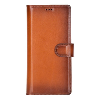 Carter Detachable Leather Wallet Case Galaxy S25 Ultra, Rustic Tan - UnBranded