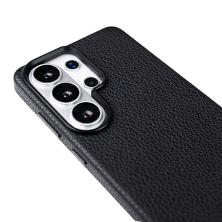 Carter Detachable Leather Wallet Case Galaxy S26 Ultra, Pebble Black - BlackBrook Case