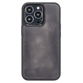 Carter Detachable Leather Wallet Case – iPhone 13 Pro Max, Red - BlackBrook Case