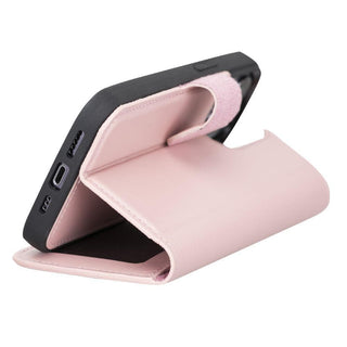 Carter Detachable Leather Wallet Case – iPhone 13 Pro Max, Red - BlackBrook Case