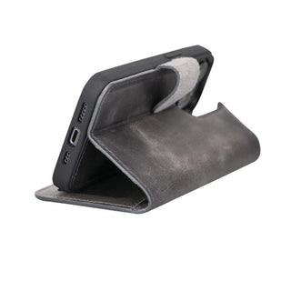 Carter Detachable Leather Wallet Case – iPhone 13 Pro, Nude Pink - BlackBrook Case