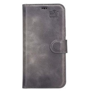 Carter Detachable Leather Wallet Case – iPhone 13 Pro, Red - BlackBrook Case