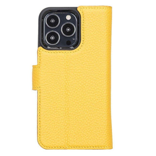 Carter Detachable Leather Wallet Case – iPhone 13 Pro, Red - BlackBrook Case