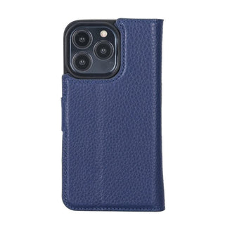 Carter Detachable Leather Wallet Case – iPhone 13 Pro, Saddle Brown - BlackBrook Case