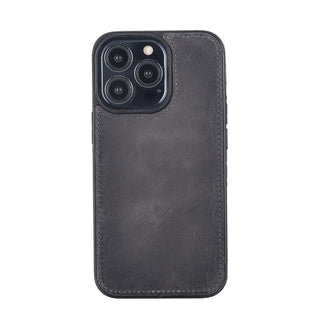 Carter Detachable Leather Wallet Case – iPhone 13 Pro, Saddle Brown - BlackBrook Case
