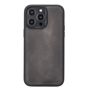 Carter Detachable Leather Wallet Case ‚Äì iPhone 14 Pro, Saddle Brown - BlackBrook Case