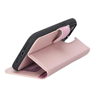 Carter Detachable Leather Wallet Case ‚Äì iPhone 14 Pro, Saddle Brown - BlackBrook Case