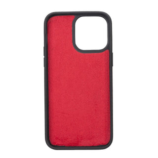 Carter Detachable Leather iPhone 14 Wallet Case, Red - BlackBrook Case