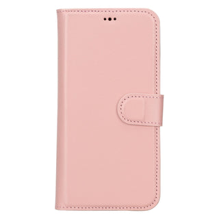 Carter Detachable Leather Wallet Case – iPhone 15 Plus, Nude Pink - UnBranded