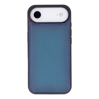 Carter Detachable Leather Wallet Case – iPhone 17 Air, Blue - UnBranded