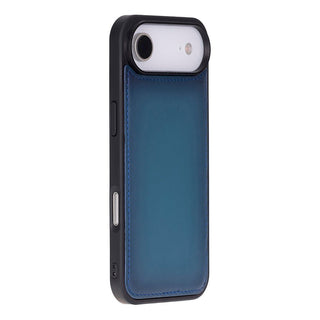Carter Detachable Leather Wallet Case – iPhone 17 Air, Blue - UnBranded