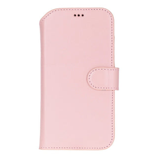 Carter Detachable Leather Wallet Case – iPhone 17 Air, Pink - UnBranded