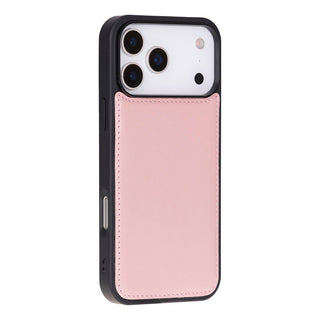 Carter Detachable Leather Wallet Case – iPhone 17 Pro, Pink - UnBranded