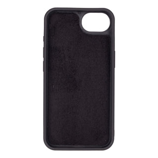 Carter Detachable Leather iPhone 17e Wallet Case, Pebble Black - BlackBrook Case
