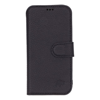 Carter Detachable Leather Wallet Case – Pixel 10, Pebble Black - BlackBrook Case