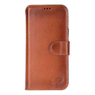 Carter Detachable Leather Wallet Case – Pixel 10 Pro XL, Burnished Tan - BlackBrook Case