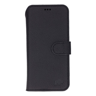 Carter Detachable Leather Wallet Case – Pixel 10 Pro XL, Pebble Black - BlackBrook Case