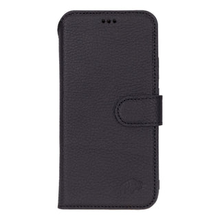 Carter Detachable Leather Wallet Case – Pixel 10 Pro XL, Pebble Black - BlackBrook Case