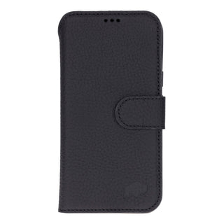 Carter Detachable Leather Wallet Case – Pixel 10 Pro XL, Pebble Black - BlackBrook Case