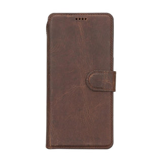 Carter Detachable Leather Wallet Case – Pixel 7 Pro, Saddle Brown - UnBranded